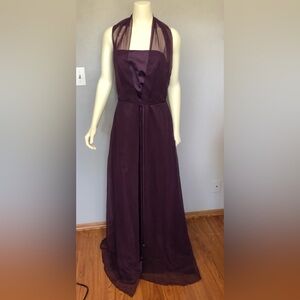 Chic Plum Maxi Dress Bridesmaid Dresses